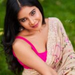 Sakshi Agarwal Instagram - 🌸I am my own woman crush 🌸 . Outfit : @tasarika_couture Pic : @mirrorless_chap Makeup: @layamakeupartistry . #floralsaree #instalike #sareelove #prettyaesthetic #floralaesthetic #gardenaesthetic #aestheticstyle #beautifulaesthetic #biggboss #sakshiagarwal #biggbosstamil #pinkaesthetic #pink #lightaesthetic #cottagecore #garden #flowers Chennai, India