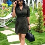 Sakshi Agarwal Instagram - Loopin’ this song! How Many of you like it? . #beggin #aesthetic #behindthescenes #bts #fashion #lifestyle #greenformaldress #curlyhairstyles #officelook #explore #explorepage #beyourself #beyou #beauty #kollywoodactress #officeaesthetic #outdoorshoot #biggboss #sakshiagarwal #sakshiagarwalphotoshoot #bossygirl #bossyaesthetic #begginmaneskin . @elementsoneastcoast