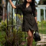 Sakshi Agarwal Instagram - Sometimes you gotta be a beauty and a beast Outfit&styling @fab_by_faiza Photography @arvindkannanphotography Make up @aksharasalonandstudio Hair style @makeupbyyesu Venue : @elementsoneastcoast . #photoshoot #fashion #lifestyle #instamood #instagood #instalike #instafashion #curls #chennai #kollywood #biggboss #tamilactress #boots #sunglasses #cateyeliner #ootdfashion #formalaesthetics #gardenaesthetic #greendress Chennai, India