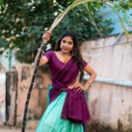 Sakshi Agarwal Instagram - May the sweetness of bursting milk and sugarcane fill your home with consonance and happiness. Wishing you the best and prosperous Pongal! . Breaking this one for you my insta fam! . #pongal2022 #happypongal #pongalvibes #sugarcanebreak #halfsaree #sakshiagarwal #kollywood #biggboss . @ngrnandha @nfc_navyathafashioncouture @beautybeyondglam @tisisnaveen @pugazhmurugan_ Chennai, India