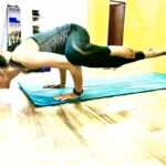 Sakshi Chaudhary Instagram - And a better form !!! 🧘‍♀️🧘‍♀️ @shubham_bhardwaj_yoga_teacher