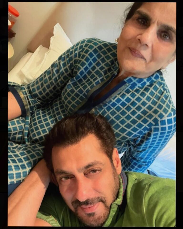 Salman Khan Instagram - Maa ki godh …. Jannat