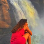 Samantha Instagram - Life ☮️ You enjoy it or endure it as it comes and goes ,as it ebbs and flows . Athirappilly Falls