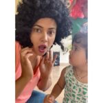 Sameera Reddy Instagram - My mama crazy😜Monday Morning Motivation! Let’s move it people! Don’t miss Nyra’s epic expression in the end🤣 #messymama #happyhans #naughtynyra #mondaymotivation #imperfectlyperfect #motherhood #positiveenergy #fun #dance #momlife #keepingitreal 😘 #lmfao Party Rock Anthem 🎵🕺🏻