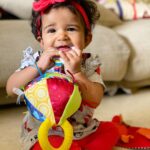 Sameera Reddy Instagram – 11 months old today! 🎉 We’re almost one year old 😱time flies when you are having fun 🥳 #naughtynyra #11monthsold #babygirl #milestone  #motherhood #momlife #mybaby #timeflies 🌈