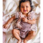 Sameera Reddy Instagram - My Sunshine on a rainy day ! ☔️ #naughtynyra #sunshine #babygirl 🌞 #positivevibes #motherhood #moments #momlife #messymama #mylife #gratitude #keepingitreal 🌈 📷 @mommyshotsbyamrita