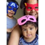 Sameera Reddy Instagram - In our four walls we make it a world where anything is possible🚀Time to be your own superhero. My babies give me strength courage and energy to rise above the fear. We are all avengers. Let’s do this together. #weareavengers 💪🏼 #invisiblewar #avengers #messymama #happyhans #naughtynyra #motherhood #family #kids #superhero #strength #courage #love #positivevibes #lockdown #momlife #keepingitreal . . ❤️Nirvaan & Siddy we miss you so much @oh__happy__family @therealmeghanareddy.