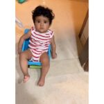 Sameera Reddy Instagram – Who wants to go for a drive?🙋🏻‍♀️ weekend is here peeps 🤣 Nyra loves this so much !! baby #chilling #homesweethome #momlife #fridayfeels 🚗