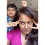 Sameera Reddy Instagram - Monday Me Time?!😳not happening🤣#messymama #mykids #momlife #welcome #home #lockdown #madness 🤷🏻‍♀️#mondaymotivation #smile #weareinthistogether 🎈