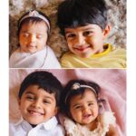 Sameera Reddy Instagram - Let me love you a little more before you are not so little anymore 😍. #timeflies .positive thoughts = positive energy 🙏🏼 #hugs @mommyshotsbyamrita . #milestonephotography #brotherandsister #mybabies #forever #positivevibesonly