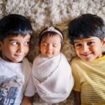 Sameera Reddy Instagram – All for one! One for all! The three Musketeers! ⚔️😃 #myson #mynephew #mybabygirl . 
@mommyshotsbyamrita