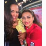 Sameera Reddy Instagram – Mardaani 2 is a film which is much needed in today’s day and age! And who better to convey the msg that women need to be protected and laws need to change 🙌🏻 #mardaani2 #13dec #ranimukherjee #yashrajfilms