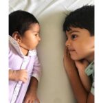 Sameera Reddy Instagram - Happy Raksha Bandhan ❤️ finally Hans gets a Rakhi this year 😍 #sister #brother #hans #nyra #rakshabandhan #mybabies
