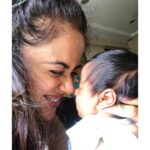 Sameera Reddy Instagram - One month already 💕 is the second time round easier? 🙃 absolutely not ! but soooo worth it ! #motherhood #newborn #herewegoagain ☕️