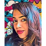 Sameera Reddy Instagram - Looking at you looking at me 😍 #positivevibes let’s all have a colourful Wednesday ❤️ . #color #portrait #wednesday #picoftheday #redlips #instapic #lifeincolor #positivethoughts #happy #mind #joy #love #momlife #mylife #imperfectlyperfect