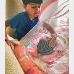 Sameera Reddy Instagram – Love at first sight 😍 he is so fascinated with her! it’s too sweet 💕
Sunday mornings! 🌈
.
.
#family #myson #mydaughter #mylife #momlife #blessed 🙌🏼