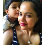 Sameera Reddy Instagram - Summer holidays get a whole new meaning after having a kid ..takes me back to my childhood vacays with my sisters .. Summer fun has officially begun ! 🥳. . #may #summer #holidays #herewego #momlife
