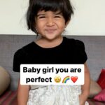 Sameera Reddy Instagram - BabyGirl you are Perfect🤩🌈 always remember that🙌🏻Happy Daughters Day! 🙏🏼⭐️ #messymama #naughtynyra #happydaughtersday❤️