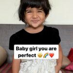 Sameera Reddy Instagram – BabyGirl you are Perfect🤩🌈 always remember that🙌🏻Happy Daughters Day! 🙏🏼⭐️ #messymama #naughtynyra #happydaughtersday❤️