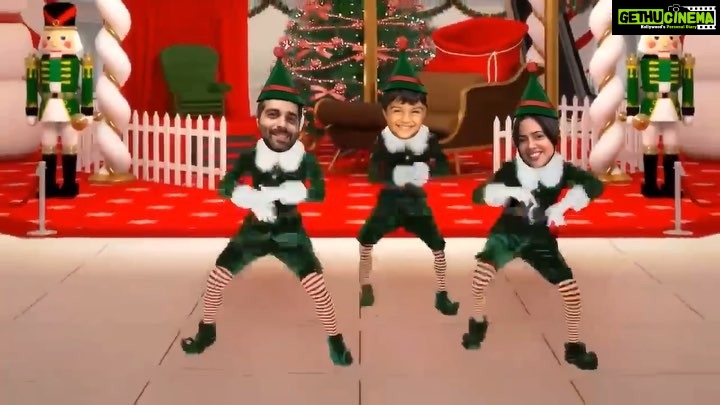 Sameera Reddy Instagram - This Jam says it all 🤣We having an Epic Christmas morning ! Wishing everyone a very Merry Christmas!⛄️🎄