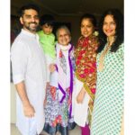 Sameera Reddy Instagram – So much to be thankful for! Wishing everyone a Happy Diwali 🎉 #diwali #family #happydiwali 🌟❤️