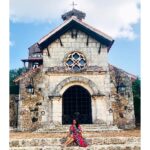 Sameera Reddy Instagram - How gorgeous is this church? ⛪ . 👗@missoni ❤️ #travelgram #traveldiaries #dominicanrepublic #caribbean #bluesky #church #missoni #travel #lifestyle #momlife #takemeback #summer #vacation #instatravel 🏖 @jleibholz miss you ! 🌟 Altos De Chavón DR
