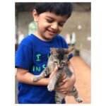 Sameera Reddy Instagram - There is no time to be bored in a world as beautiful as this ❤️ . . . #nofilter #iphonex #travelgram #cats #cat #kitten #myson #catlover #hansvarde Belgaum