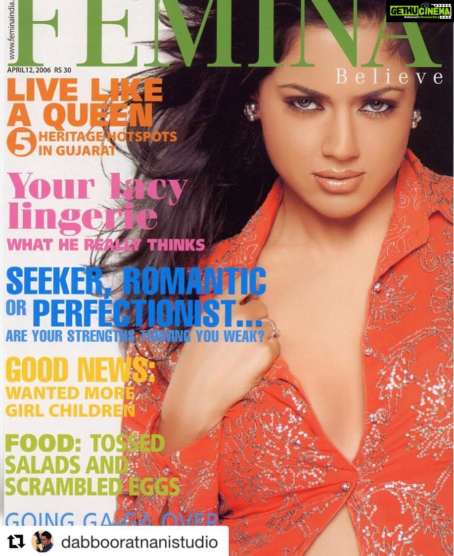 Sameera Reddy Instagram - One of my first covers with @dabbooratnani 🎩#throwbackthursday #Repost @dabbooratnanistudio (@get_repost) ・・・ Sameera Reddy @reddysameera 📸 by Dabboo Ratnani@manishadratnani For 2006 Femina @dabbooratnanistudio . . . . #dabbooratnani #manishadratnani #dr #dabbooworld #dabboodaily #photography #dabboo #ratnani #photographer #photooftheday #drnews #dabbooratnanistudio #dabbooratnaniphotography #❤📸 #dabbooarchives #editorial #sameerareddy