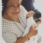 Sameera Reddy Instagram - Happy birthday to my beautiful Mama Niki! I love you more than words can say. I remember fighting with you in my teens because I thought you never understood me but it’s amazing how when the real world shows up we run right back to our moms to show us the way . You have been so awesome holding my hand thru this amazing journey! I wouldn’t be where I am without you . You are my shining star always looking out for me . . Here she is with my little bundle when he was just a few days old. ❤️🤗🙏🏻 . . . . . . . . #happybirthday #mama #supermom #love #newborn #happy #grandma #life #simple #joy #sameerareddy #instamoments #grateful #hansvarde