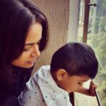 Sameera Reddy Instagram - The biggest reason I began eating healthy was this little guy. Before he came along I abused my body with fad diets, high protien & very drastic weight loss regimes. Being an actor, the fear of being judged made me push the limit but it all changed from the day Hans was conceived . I wanted to be healthy for him and my priority was to nourish him and myself so that we could lead a smarter more conscious lifestyle. I’m lucky my husband made the change with me. I’m grateful to have made the shift to a more mindful eating experience 🌱#motherhood #life #change #family#blessed #hansvarde #balance #food #choices#healthyeating #mindful #body #momlife #mom#happy #toddler #myson #quoteoftheday I will not be another flower picked for my beauty and left to die. I will be difficult to find, and impossible to forget ~ Erin Van Vuren 🦋