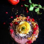 Sameera Reddy Instagram – Guava Rose Garden Acai Bowl with Tahini Buckwheat! Im beginning to really enjoy making food look pretty.. It’s so visual for me but of course it needs to be backed up with great taste ! I saw a Guava this morning wilting in my fruit basket and I got inspired to make a Guava Rose Garden smoothie Bowl .. I blended some ripe fig, banana , Guava, strawberries, flax/hemp/pumpkin/sunflower seed powder mix, chia seeds , acai powder and some almond milk . Topped with tahini roasted buckwheat groats , cocoa nibs, quinoa flakes, pomegranate & raspberry bits! It was really quite exquisite! #love #smoothie #smoothiebowl #acaibowl #eating #healthy #glutenfree #dairyfree #sugarfree #yummy #instagood #healthychoices #healthychoices #saturday #breakfast #vegan#instafood #mindful #body #healthy #mind#shotoniphone #instafoodie #onmytable#atmytable