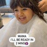Sameera Reddy Instagram - Mama I’ll be ready in 2 mins🤩🤣 #naughtynyra ready for the weekend 🎉🙆🏻‍♀️❤️☺️