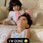 Sameera Reddy Instagram – Tag that special annoying friend who loves to love you❤️😅 #naughtynyra #happyhans #brotherandsister #messymama #momlife #moments 😃