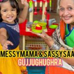 Sameera Reddy Instagram – Sassy Saasu ‘s Gujju Ghughra Is the Gujarati answer to the Punjabi Samosa! And it is so easy , tasty and yummy with fresh green peas 🌱and coconut 🥥 I can’t tell how these mouth watering bites are just divine ! I am on my diet and she lovvvvesss her fried food 😋 especially on rainy days ☔️ but I secretly really enjoyed eating this treat ! Hope you enjoy making them ! 

1/2 kg green peas
1/2 cup desiccated coconut 
1/4 cup chopped coriander
2/4 green chillies finely chopped
1 teaspoon jeera powder 
Salt to taste
Place the shelled , raw peas into a mixer and coarse grind them. 
Remove and add all ingredients. 
1 large cup wheat flour
Two tablespoons rawa
4 tablespoons ghee or oil 
Water to bind
Mix the above and bind a medium hard dough and keep aside. 
Make small rounds of the dough. Roll out small puris. Take each round, fill well with peas mixture and seal and fold into a design. You can cut with design cutters available in the market. 
Drop into hot oil and reduce heat. Deep fry in medium hot oil and crisp. 
Serve and eat hot with green chutney, sweet chutney and ketchup. Enjoy 🎉

#messymamaandsassysaasu #cooking #easycooking #gujrati #gujjus #gujjugram #naughtynyra #messymama #sassysaasu #saasbahu #motherinlaw #daughterinlaw #redefined 🎶