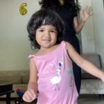 Sameera Reddy Instagram – The party has only just begun🎉 I remember being told only how hard #motherhood was going to be and it was game changing. Of course it is but along with the challenges it’s also the most fun I’ve ever had ❤️🤪💃 #messymama #momlife #moments #naughtynyra #happyhans #famjam #dance #party 🎉 Mid Week Mood 😋