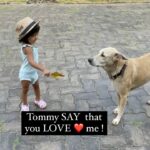 Sameera Reddy Instagram – Tag a lovefool ❤️🤪 Nyra & Tommy Sunday love #naughtynyra #terrifictommy #sunday #love #lovefool #bff #forever 😍🐕