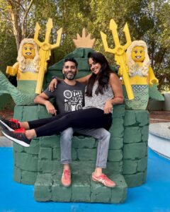 Sameera Reddy Instagram - The best birthday ever😍let the celebrations begin! #family #vacation 💃🏻 LEGOLAND Dubai