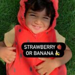 Sameera Reddy Instagram - 🍓🍌You can be whatever you want and no one can tell you otherwise! Strawberry or Banana ! You choose ❤️#naughtynyra #messymama #momlife #motherhood #consciousparenting #baby #beyourself ✨🤗
