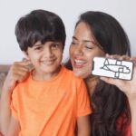 Sameera Reddy Instagram - Explore the world of exciting games with Kinder Joy’s Applaydu App and bring your kids’ Kinder Joy toys to life. Applaydu has multiple games for kids helping them hone their imagination and enabling them to learn while playing. What’s more, you can stand a chance of winning an iPad by sharing a selfie from Applaydu. All you need to do: 1. Take a selfie from Applaydu with you and your kids 2. Post it with #SelfieWithApplaydu 3. Tag @kinderind So, Download Applaydu and get set to Imagine, Play & Explore with your kids now! #SelfiewithApplaydu #Applaydu #KinderJoy