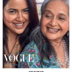 Sameera Reddy Instagram - Vogue March 21’ Beauty ~ Earthy tones,sun kissed skin and ready for summer! @vogueindia 🌟Messy Mama and Sassy Saasu #saasbahu #redefined ✨ . . Beauty Editor: Sneha Mankani @snehasaysso Photographer: Arsh Sayed @arsh_sayed Styling: Ria Kamat @riakamat Make up/Hair : Laila Dalal @lailadalal