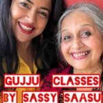 Sameera Reddy Instagram – Translate👉🏼’I have the WORST Saasu in the world’ 😂😂😂 Gujju Classes with Sassy Saasu anyone? 😃 @manjrivarde 😎 #messymamaandsassysaasu #gujrati #gujjus #gujjugram #gujjurocks #gujarati #saasbahu #redifined ❤️