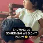 Sameera Reddy Instagram - By Appointment Only🔍this lil hairdresser uses a magnifying glass to give you the best style you could only dream of ! 😱 #naughtynyra #happyhans #messymama #momlife #funwithkids 🤷🏻‍♀️❤️😁