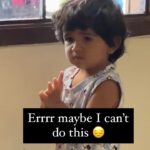 Sameera Reddy Instagram - Your time will come Lil Sis 🤗 #naughtynyra #happyhans #brotherandsister #siblings #funwithkids #messymama #momlife #momentsofmine ✨⭐️❤️