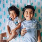 Sameera Reddy Instagram - Are you ready for the weekend?🤩Cos We are🤪 #friday #feels #naughtynyra #happyhans #feelinggood #momlife #masti 📸 @mommyshotsbyamrita ✨