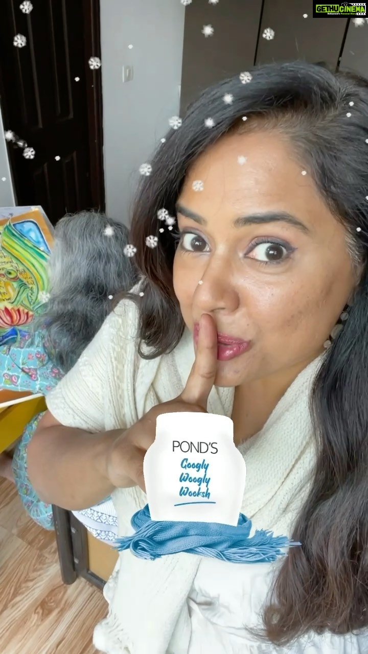 Sameera Reddy Instagram - To my Sassy Saasu, I can still recall the flutters in my heart the day Akshai was bringing me to meet with you for the very first time 🎈It was a crisp December morning and I was a bit nervous ✨ But you were warm and welcoming and your skin was glowing and so soft. And you immediately shared your softness secret with me! A little bottle of love called Pond’s cold cream. You rubbed some on my cheeks and pulled them gently. And Look at us today still carrying that warmth , love and friendship in all our adventures together ❤️ ✨Go ahead and recreate your #GooglyWooglyWooksh moment with your favorite person and send it to @pondsindia and me! #PondsIndia #FeelItReelIt @manjrivarde ❤️