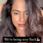 Sameera Reddy Instagram – Bathroom talk with #messymama ☎️ We are bringing sexy back ladies 💃 #imperfectlyperfect #mama #2021 #vibe you feel me ladies ? #letsdothis 🙌🏼