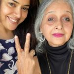 Sameera Reddy Instagram - 2020 Rewind ⏪ The best discovery of 2020 is definitely Sassy Saasu😱🌟 thanks to #fliptheswitch she rocked our year🥳 #messymama looking back at 2020🥸 @manjrivarde you are a force to reckon with!💃