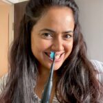 Sameera Reddy Instagram – My collab with the @theagaro_lifestyle Cosmic plus Electric Toothbrush showed me how I wasn’t dedicating the right amount of time to cleaning my teeth 🦷 ! As a mother, i am very rushed with my morning routine so it’s nice to have a toothbrush that is super fast & automatic with a timer to make sure im giving my teeth that extra love ! 😍 Now they feel super clean and healthy! 
🦷 
The Agaro Cosmic plus Sonic Electric Toothbrush👉🏼
* Superior Sonic Technology: 40,000 Strokes per minute, demolishing deep tooth dirt effectively, plaque, unmatched cleaning
* Completely waterproof
* Now no ignoring tooth health and give your teeth the love they deserve by pampering them with amazing sonic technology 
* Brushing with a simple toothbrush does not achieve this kind of sparkle cleaning!

Happy Healthy Teeth!!!✨✨✨ 

🦷
#sonictoothbrush #agarolifestyle #agaro #sponsored #healthyteeth #cosmicplus #nodentist