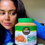 Sameera Reddy Instagram - Say goodbye to unhealthy snacking! And hello to power packed peanut butter smoothies🥤add it to your oatmeal 🥪make yummy peanut butter sandwiches or just simple fruit 🍎 dipped in this nutritious unsweetened peanut powerhouse! 🥜 Good Source of Vitamins E, B3 & B6 • Ideal for Dieters and Fitness Enthusiasts and mommies like me who need high energy snacks during our busy days! • Rich in Minerals: Iron, Magnesium, Phosphorous and Potassium • Zero Cholesterol & Trans Fats I Gluten Free I No GMO • 100% Vegan Product • 100% roasted peanuts • 30% Protien per serving 👉🏼Rich Source of Protein & Fibre. . 🌟 @disanofoods #peanutbutter #fitmom #smart #protien #snacks #healthyfood #health #fitness #eatright 🤓