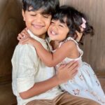 Sameera Reddy Instagram - We will always protect each other❤️🪔 Happy Bhaidooj✨ #brotherandsister #blessings #diwali #happyhans #naughtynyra #siblings #love
